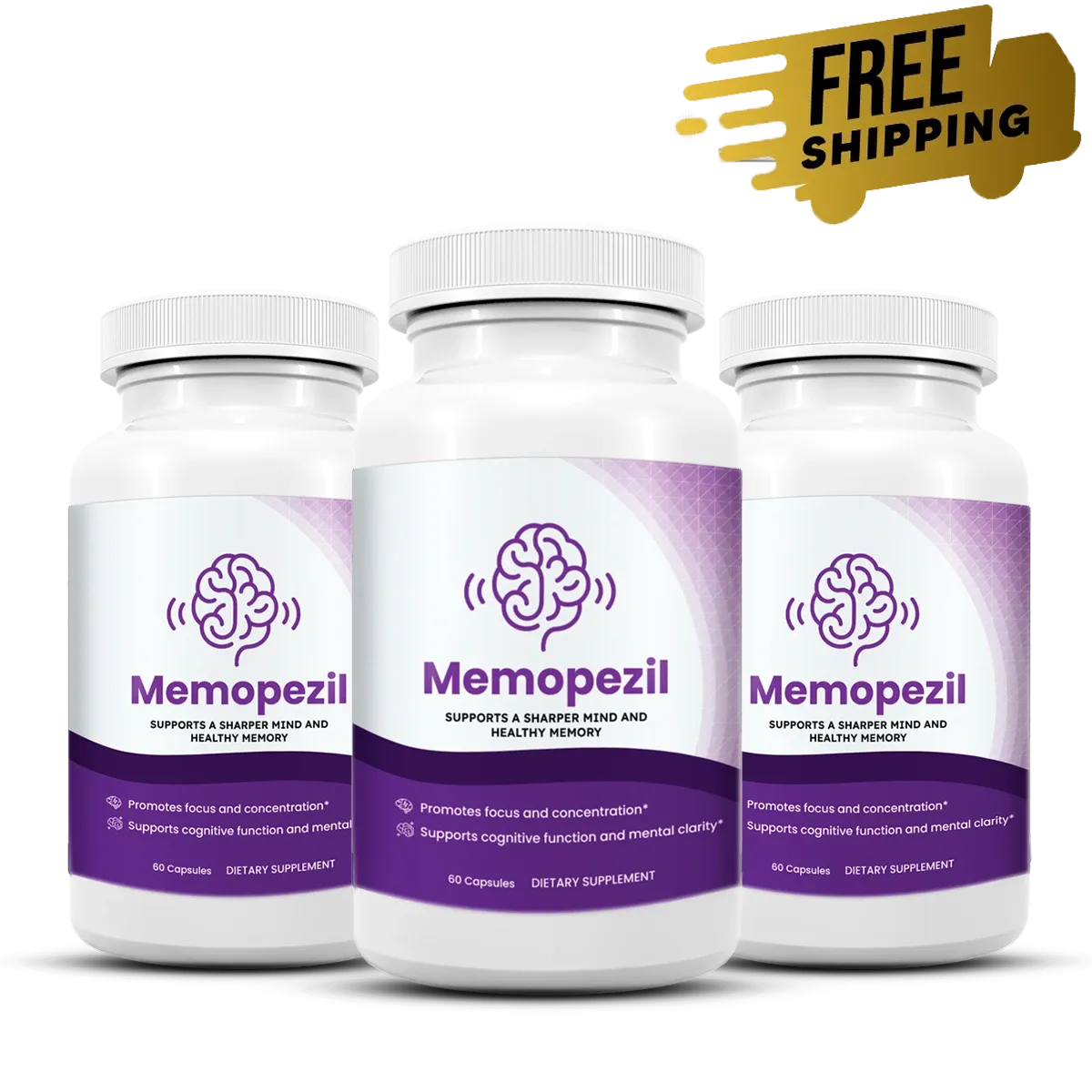 Memopezil 3 bottles